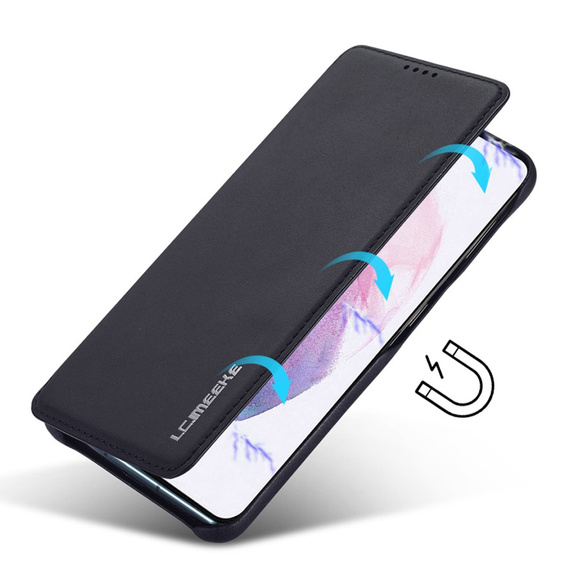 Klopové pouzdro pro Samsung Galaxy S22+ Plus 5G, LC.IMEEKE, černé
