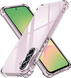 Pouzdro pro Samsung Galaxy A56, Erbord Dropproof, průhledné + sklo