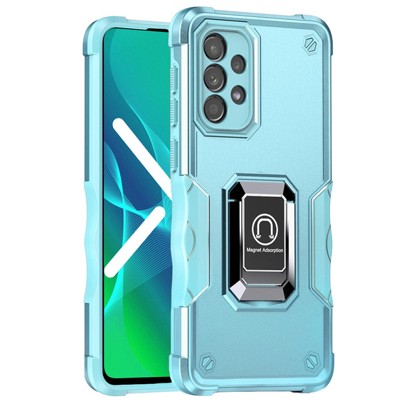 Pouzdro pro Samsung Galaxy A53 5G, Dual-Layer Armor, světle modré