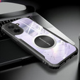 Pouzdro pro Xiaomi Redmi A5, s magnetickou fólií, transparentní / černé