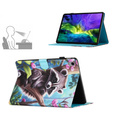 Pouzdro pro iPad 10.9" 2022 (10 gen.), s klopou, raccoon