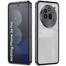 Pouzdro pro Nothing Phone 3a Pro, Frame Case, šedé