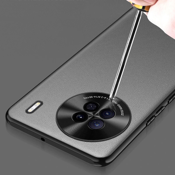Kožené pouzdro pro Vivo X90 Pro 5G, leather hybrid, černé