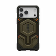 Pouzdro Urban Armor Gear pro iPhone 17 Pro Max, Monarch Pro Kevlar MagSafe, Kevlar Element Green