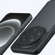 Pouzdro pro Xiaomi 14 Ultra, Fusion Hybrid, s ochranou fotoaparátu, transparentní / černé