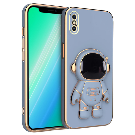 Pouzdro pro iPhone X / XS, Astronaut, modré