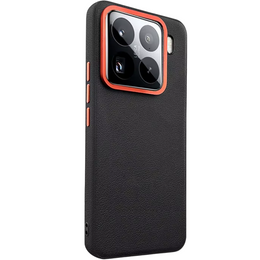 Kožené pouzdro pro Xiaomi 15, leather hybrid, černé