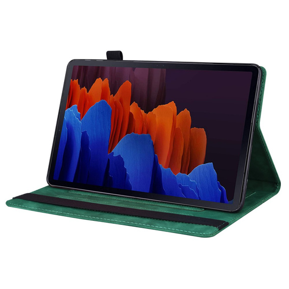 Pouzdro pro Samsung Galaxy Tab S10 FE+ Plus, Classic, s prostorem pro stylus, černé