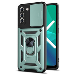 Pouzdro pro Samsung Galaxy S23 Plus, CamShield Slide, zelený