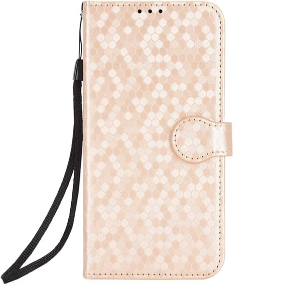 Flipové pouzdro pro Xiaomi Redmi A5, Wallet Rhombus, růžové