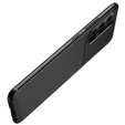 Pouzdro pro Samsung Galaxy A52 / A52s, Carbon Gel, černé