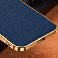 Pouzdro pro Samsung Galaxy A33 5G, Cowhide Leather, modré