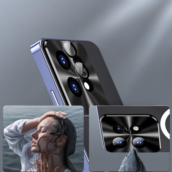 Ochranné pouzdro na fotoaparát pro Motorola Edge 50 Pro 5G, CamShield MagSafe, fialové