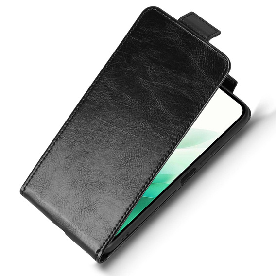 Flipové pouzdro pro Xiaomi Redmi 15 5G / 4G, flipové pouzdro, černé