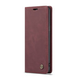 Pouzdro CASEME pro Samsung Galaxy S9, Leather Wallet Case, kaštanové