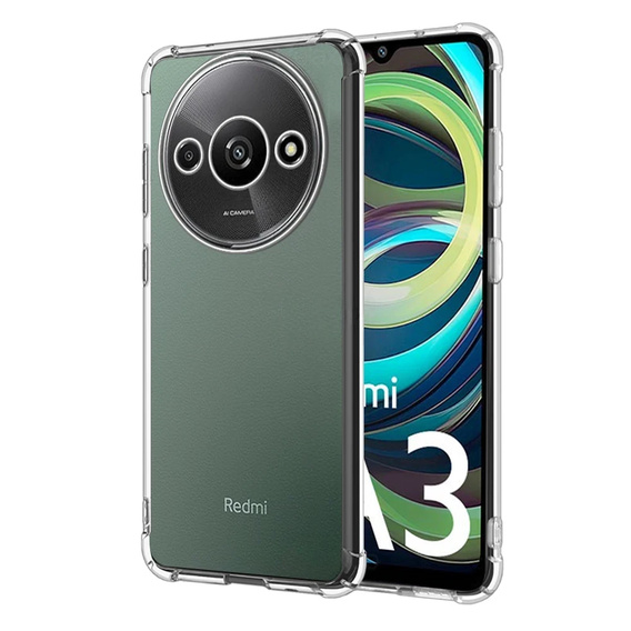 Pouzdro pro Xiaomi Redmi A3, Dropproof, průhledné