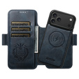 Flipové pouzdro 2 v 1 pro iPhone 17 Pro, SUTENI, pro MagSafe, modré