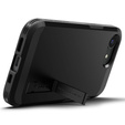 Pouzdro Spigen pro iPhone 16E, Tough Armor Mag MagSafe, černé + 9H tvrzené sklo