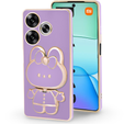 Pouzdro pro Xiaomi Redmi 13, Bunny, fialové