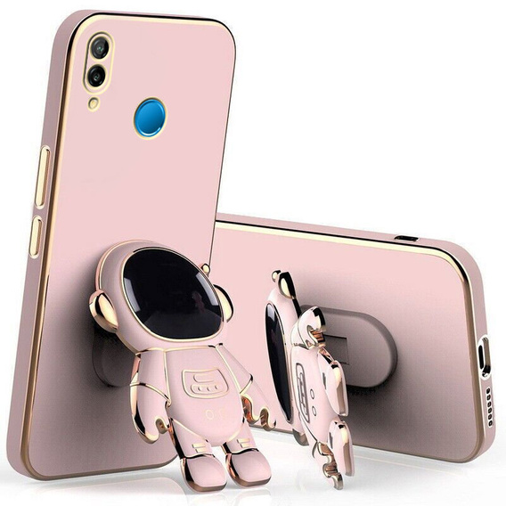 Pouzdro pro Xiaomi Redmi Note 7, Astronaut, růžové rose gold