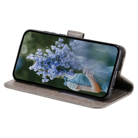 Klopové pouzdro pro Samsung Galaxy A55 5G, Mandala Flower, zelené