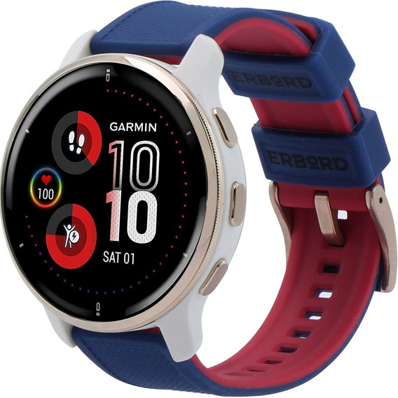 ERBORD Univerzální 20mm silikonový řemínek