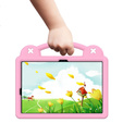 Dětské pouzdro pro Samsung Galaxy Tab S10 Lite / S10 FE / S9 FE, Cute Patterns, se stojánkem, růžové