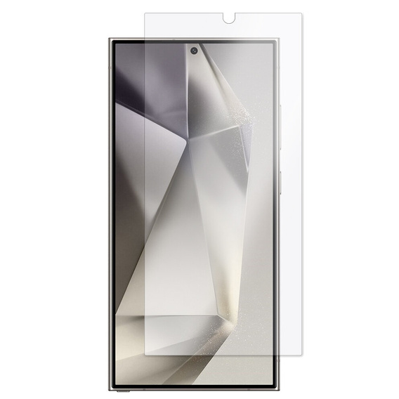2x tvrzené sklo pro Samsung Galaxy S24 Ultra, ERBORD 9H Hard Glass na displeji