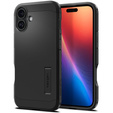 Pouzdro Spigen pro iPhone 16 Plus, Tough Armor Mag MagSafe, černé + 9H tvrzené sklo