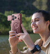 Pancéřové pouzdro Dexnor se stojánkem a spouští fotoaparátu, pro MagSafe pro iPhone 17 Pro Max