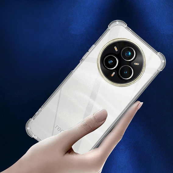 Pouzdro pro Realme 14 Pro 5G, Dropproof, průhledné