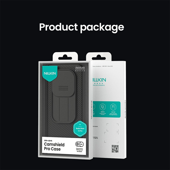 Pouzdro NILLKIN Camshield Pro s krytem fotoaparátu pro Xiaomi Redmi Note 15 Pro 5G