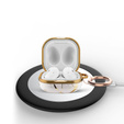 Pouzdro pro Samsung Galaxy Buds 2 / 2 Pro / Pro / Live, bílý mramor