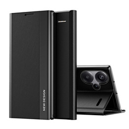 Klopové pouzdro pro Xiaomi Redmi Note 13 Pro+, Side Magnetic, černé