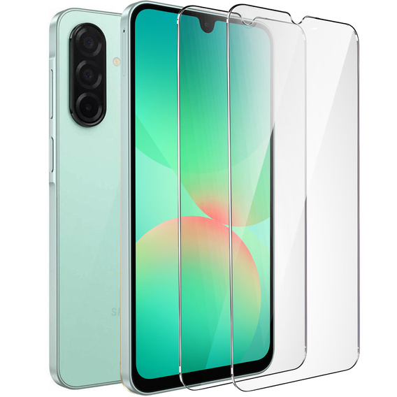 2x tvrzené sklo ERBORD 9H Hard Glass na displeji pro Samsung Galaxy A26 5G