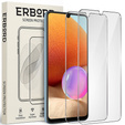 2x tvrzené sklo pro Samsung Galaxy A32 4G, ERBORD 9H Hard Glass na displeji
