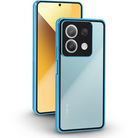 Pouzdro pro Xiaomi Redmi Note 13 5G, Magnetic Dual Glass, modré