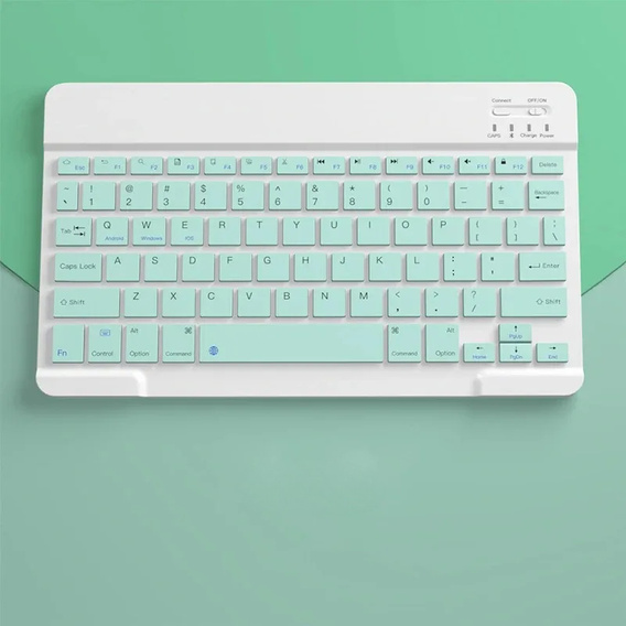 Sada bezdrátové klávesnice s myší Bluetooth pro Android / Windows, zelená