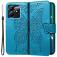 Klopové pouzdro pro Realme C51, Butterfly, modré