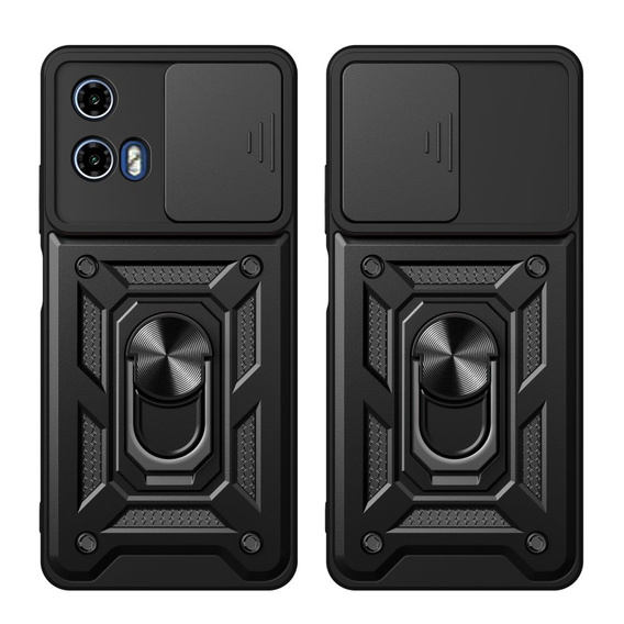 Pouzdro pro Motorola Moto G24 / G24 Power / G04, CamShield Slide, černé