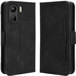 Klopové pouzdro pro Xiaomi Redmi 13C / Poco C65, Card Slot, černé