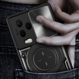 Pancéřové pouzdro pro Infinix Note 12 2023, CamShield Slide, černé