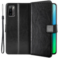 Klopové pouzdro pro Ulefone Note 12P, Wallet, černé