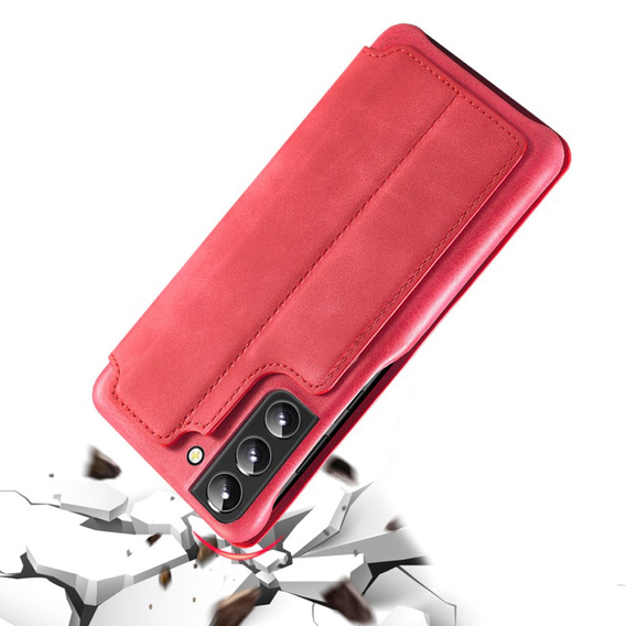 Klopové pouzdro pro Samsung Galaxy S22+ Plus 5G, LC.IMEEKE, červené