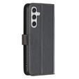 Klopové pouzdro pro Samsung Galaxy A55 5G,BINFEN Wallet, černé