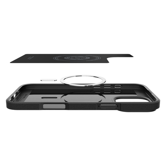 Pouzdro Spigen pro iPhone 16 Pro Max, Core Armor MagSafe, černé + 9H tvrzené sklo