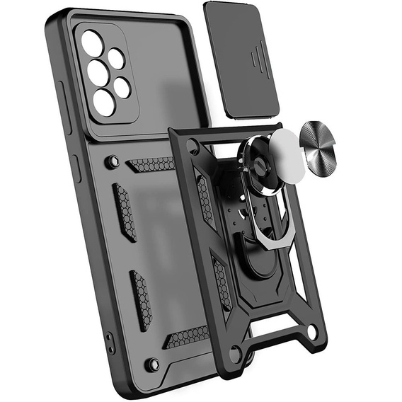 Pouzdro pro Samsung Galaxy A52 / A52s, CamShield Slide, černé