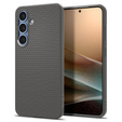 Pouzdro Spigen pro Samsung Galaxy S25, Liquid Air, černé + 9H tvrzené sklo