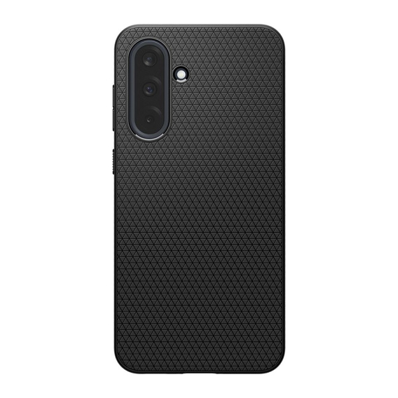 Pouzdro Spigen pro Samsung Galaxy A36 5G, Liquid Air, černé + 9H tvrzené sklo