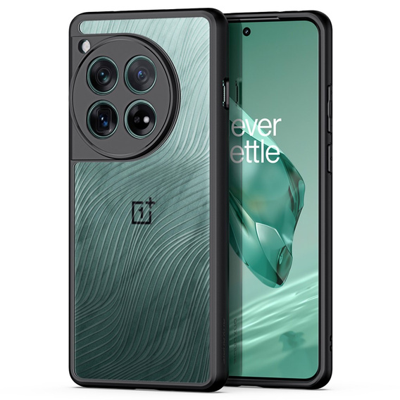 Pouzdro DuxDucis pro OnePlus 12, Aimo case, transparentní / černé